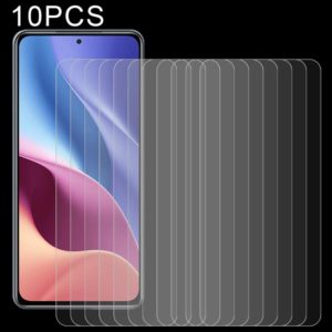 For Xiaomi Redmi K40 Pro 10 PCS 0.26mm 9H Surface Hardness 2.5D Explosion-proof Tempered Glass Non-full Screen Film (OEM)