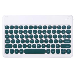 X3 Universal Candy Color Round Keys Bluetooth Keyboard(Dark Night Green) (OEM)