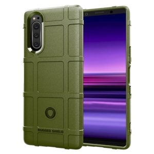 For Sony Xperia 5 Full Coverage Shockproof TPU Case(Army Green) (OEM)