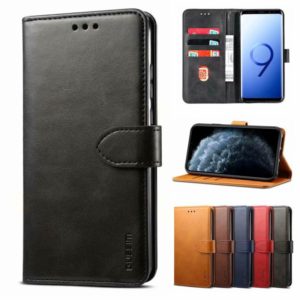 For Samsung Galaxy A42 5G GUSSIM Business Style Horizontal Flip Leather Case with Holder & Card Slots & Wallet(Black) (GUSSIM) (OEM)