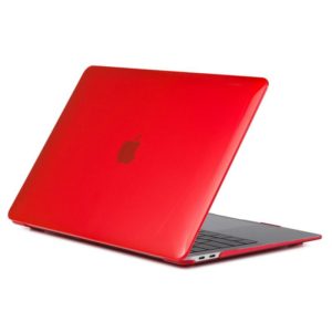 For MacBook Air 13.3 inch A1932 2018 & A2179 2020 & A2337 Laptop Crystal Style Protective Case(Red) (OEM)