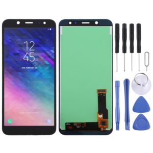 TFT LCD Screen for Galaxy A6 (2018) A600F with Digitizer Full Assembly (Black) (OEM)