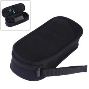 Portable Neoprene Digital Accessories Data Cable Storage Bag(Black) (OEM)