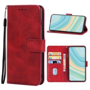 Leather Phone Case For ZTE Axon 20 4G / 5G / A20 / A2121(Red) (OEM)