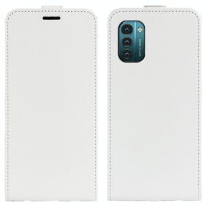 For Nokia G11 / G21 R64 Texture Single Vertical Flip Leather Phone Case(White) (OEM)