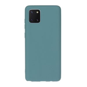 For Galaxy M60S/A81/note 10 Lite Solid Color Frosted TPU Phone Case(Light Blue) (OEM)