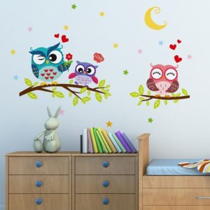 2 PCS Children Room Kindergarten Bedroom Bedside Decoration Sticker, Size:64x43cm (OEM)