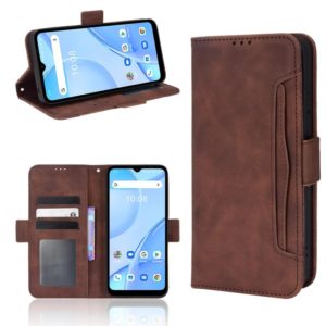 For UMIDIGI Power 5S Skin Feel Calf Pattern Leather Phone Case(Brown) (OEM)