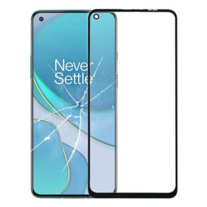For OnePlus 8T Front Screen Outer Glass Lens with OCA Optically Clear Adhesive (OEM)