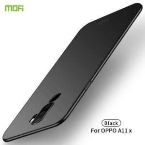 For OPPO A11x MOFI Frosted PC Ultra-thin Hard Case(Black) (MOFI) (OEM)