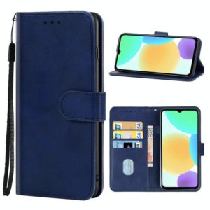 Leather Phone Case For Infinix Smart 6(Blue) (OEM)