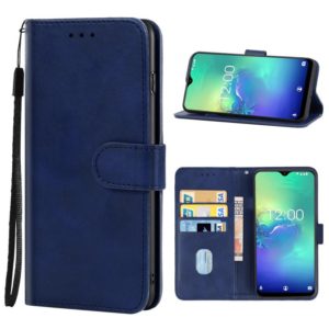 Leather Phone Case For Oukitel C15 Pro(Blue) (OEM)