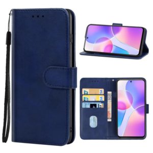For Honor X30i Leather Phone Case(Blue) (OEM)