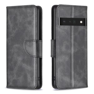 For Google Pixel 7 Pro 5G Lambskin Texture Leather Phone Case(Black) (OEM)