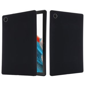For Samsung Galaxy Tab A8 10.5 2021 Solid Color Liquid Silicone Shockpoof Tablet Case(Black) (OEM)