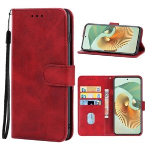Leather Phone Case For ZTE Axon 30 Pro 5G(Red) (OEM)
