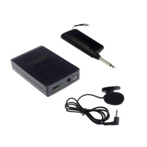 WR601 Wireless Amplifier Microphone/Lavalier Microphone For Meeting & Etiquette, Random Light Colors Delivery (OEM)