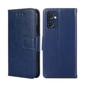 For TCL 30V 5G T781S Crystal Texture Leather Phone Case(Royal Blue) (OEM)