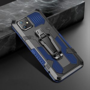 For iPhone 11 Pro Max Machine Armor Warrior Shockproof PC + TPU Protective Case(Royal Blue) (OEM)