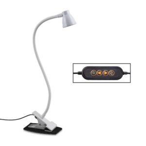 668A001 USB 360 Degree Bend Hose Desk Lamp, Spec: White Stepless Dimming (OEM)