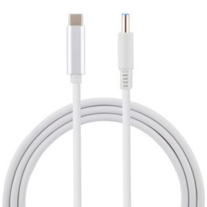 For HP USB-C / Type-C to 4.5 x 3.0mm Laptop Power Charging Cable, Cable Length: about 1.5m(White) (OEM)