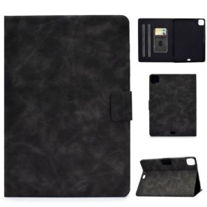 For iPad Pro 11 (2020) & (2018) Cowhide Texture Horizontal Flip Leather Tablet Case with Holder & Card Slots & Sleep / Wake-up Function(Grey) (OEM)