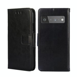 For Google Pixel 6 Pro Crystal Texture Leather Phone Case(Black) (OEM)