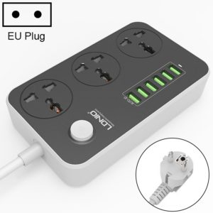 LDNIO SC3604 6 x USB Ports Multi-function Travel Home Office Socket, Cable Length: 2m, EU Plug (LDNIO) (OEM)