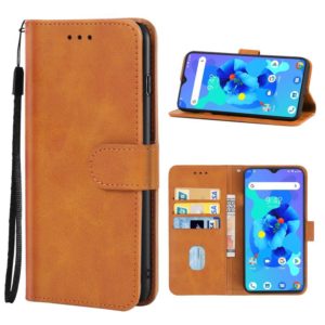 Leather Phone Case For UMIDIGI A7(Brown) (OEM)