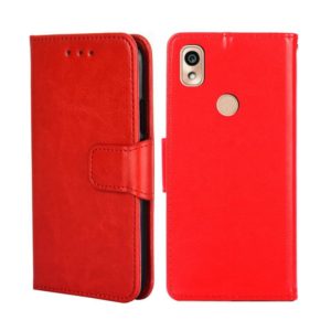 For Kyocera KY-51B Crystal Texture Leather Phone Case(Red) (OEM)