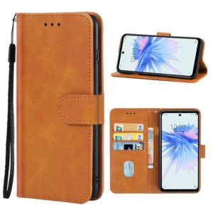 Leather Phone Case For ZTE Libero 5G II(Brown) (OEM)