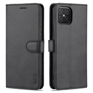 For Huawei nova 8 SE AZNS Skin Feel Calf Texture Horizontal Flip Leather Case with Card Slots & Holder & Wallet(Black) (AZNS) (OEM)