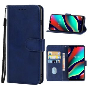 Leather Phone Case For Wiko View3 Pro(Blue) (OEM)