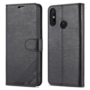 For Huawei Enjoy 20e AZNS Sheepskin Texture Flip Leather Phone Case(Black) (AZNS) (OEM)