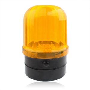 6-LED Flash Strobe Warning Light for Auto Car with Strong Magnetic Base (Yellow + Black) (OEM)