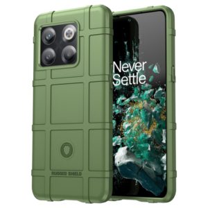 For OnePlus 10T Full Coverage Shockproof TPU Phone Case(Green) (OEM)