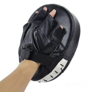 RKA Round Wushu Sanda Boxing Training Gloves Pad Hand Target, Random Color Delivery (OEM)