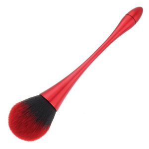 Single Small Waist Makeup Brush Nail Powder Dust Blush Loose Powder Brush, Specification: Red Rod Red Hiar (OEM)