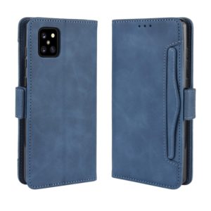 For Galaxy M60S / A81 / Note 10 Lite Wallet Style Skin Feel Calf Pattern Leather Case with Separate Card Slots & Holder & Wallet & Photo Frame(Blue) (OEM)