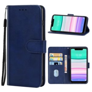 Leather Phone Case For Oukitel C22(Blue) (OEM)