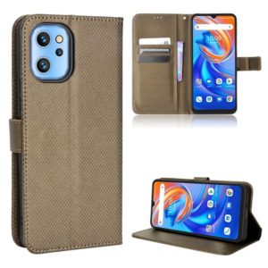 For UMIDIGI A13 / A13 Pro / A13S Diamond Texture Leather Phone Case(Brown) (OEM)