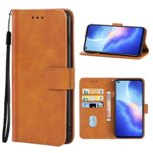 Leather Phone Case For Blackview A90(Brown) (OEM)