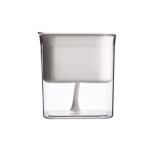 Hydroponic Transparent Visible Plastic Flower Pot, Size: 10x10x11.3cm(White) (OEM)