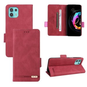 For Motorola Edge 20 Lite / 20 Fusion Magnetic Clasp Leather Phone Case(Red) (OEM)