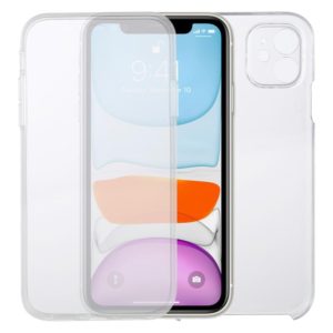 For iPhone 11 PC+TPU Ultra-Thin Double-Sided All-Inclusive Transparent Case (OEM)
