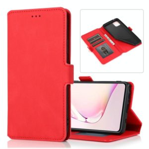 For Samsung Galaxy Note 10 Lite Retro Magnetic Closing Clasp Horizontal Flip Leather Case with Holder & Card Slots & Photo Frame & Wallet(Red) (OEM)