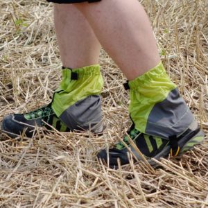 Outdoor Dust-Proof and Dirt-Proof Foot Cover Lightweight Silicone-Coated Nylon Waterproof Snow Cover(Lemon Green) (OEM)