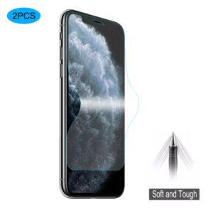 For iPhone 11 Pro Max / XS Max 2 PCS ENKAY Hat-Prince 0.1mm 3D Full Screen Protector Explosion-proof Hydrogel Film (ENKAY) (OEM)