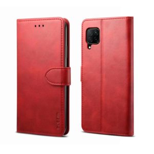 For Huawei P40 Lite/Nova 6 SE/7i GUSSIM Business Style Horizontal Flip Leather Case with Holder & Card Slots & Wallet(Red) (GUSSIM) (OEM)
