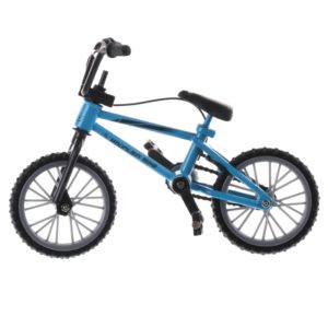 Simulation Mini Finger Alloy Mountain Bike Kids Game Toy(Blue) (OEM)